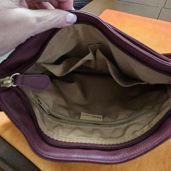 Multisac Dark Burgandy Cross Body - Picture 5 of 6